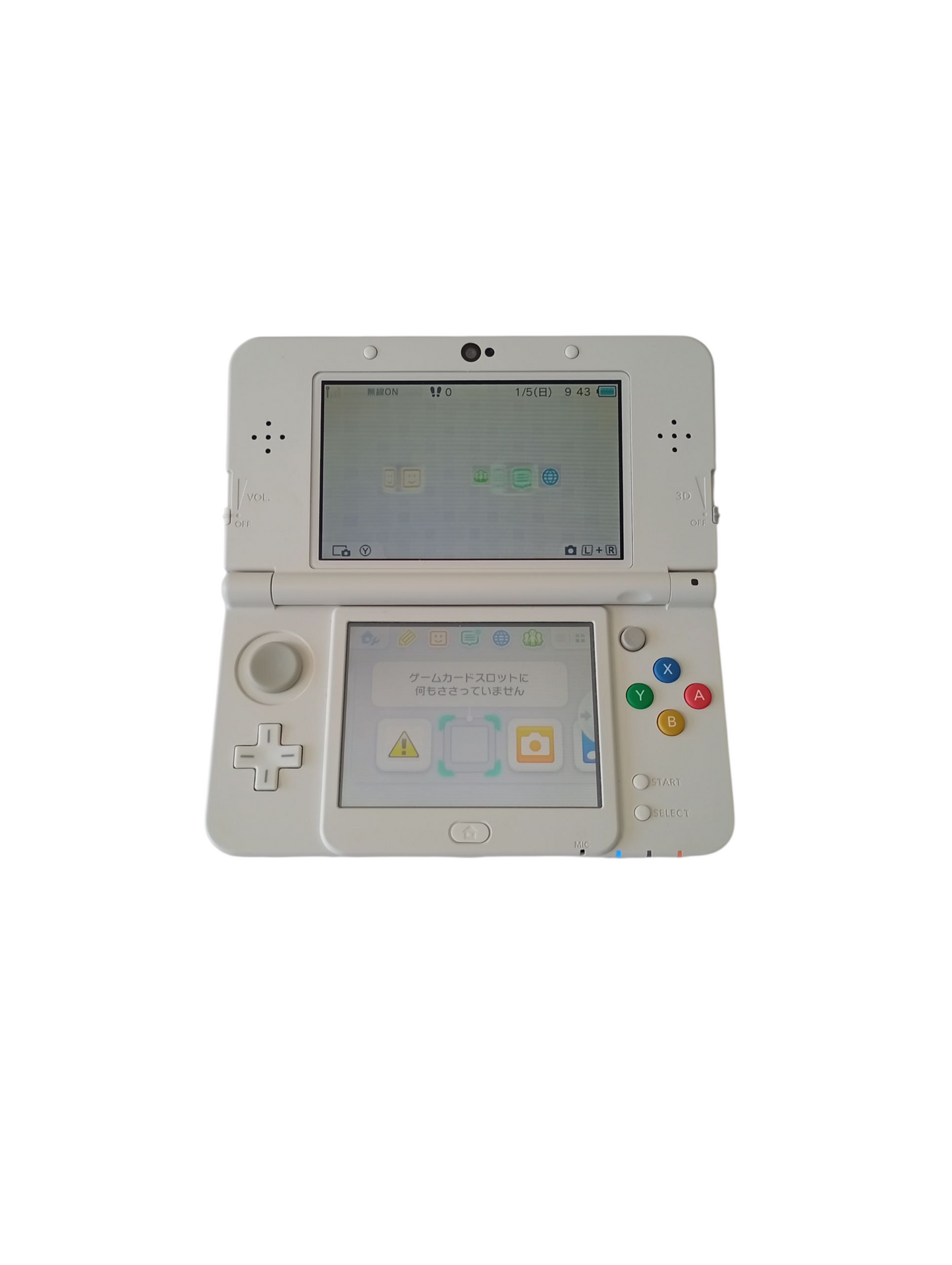 consola new 3ds white