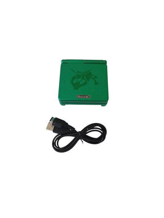 consola gba sp 101 edicion especial rayquaza