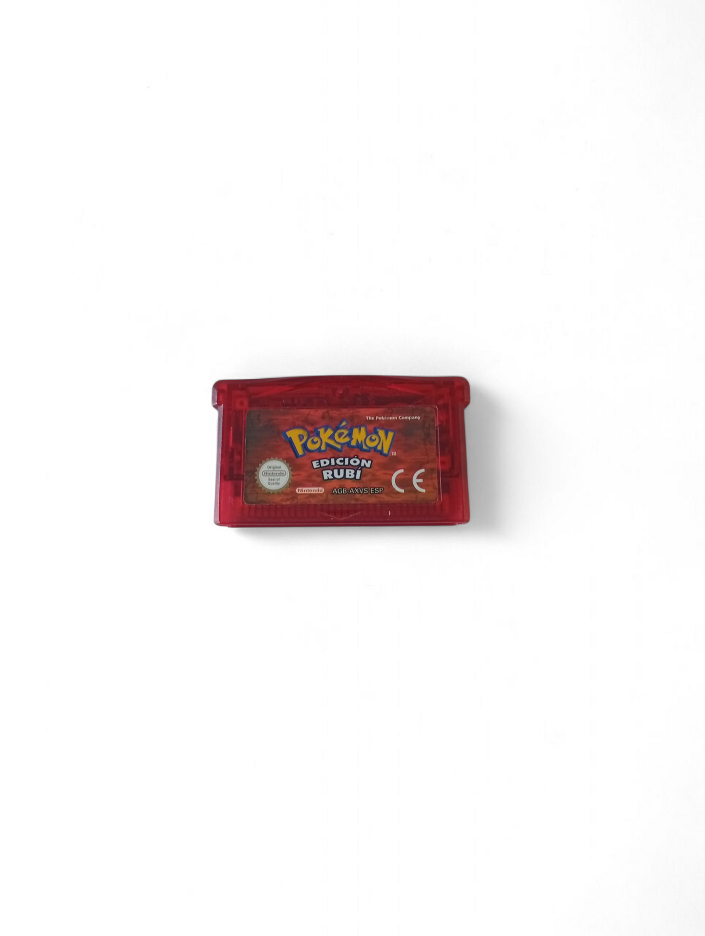 cartucho Pokémon rubí español original