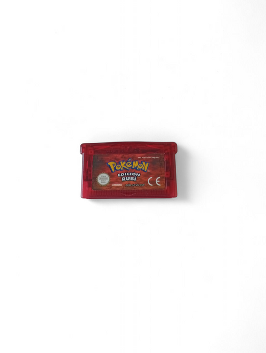 cartucho Pokémon rubí español original