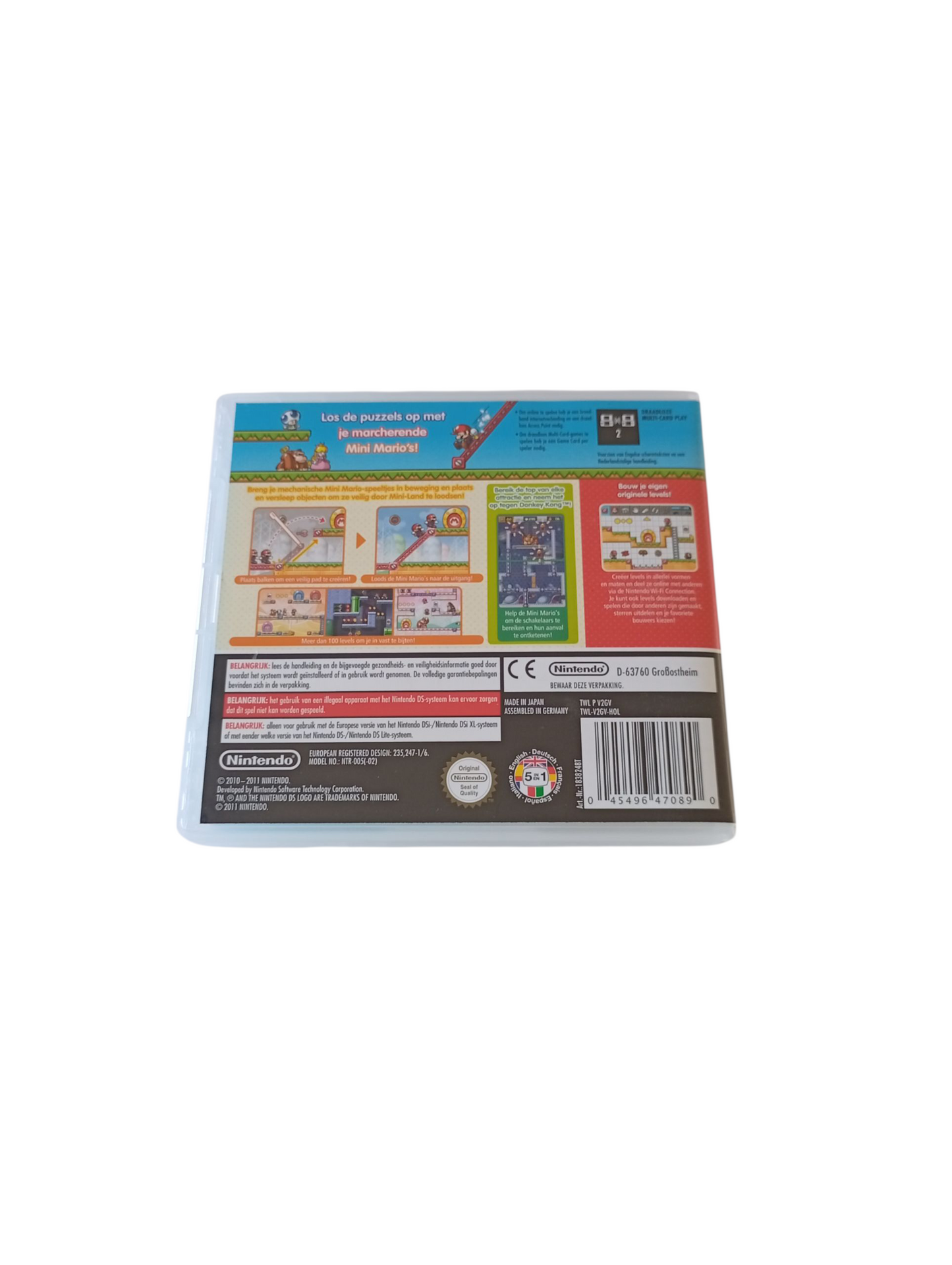 mario vs donkey kong mini-land mayhem! español