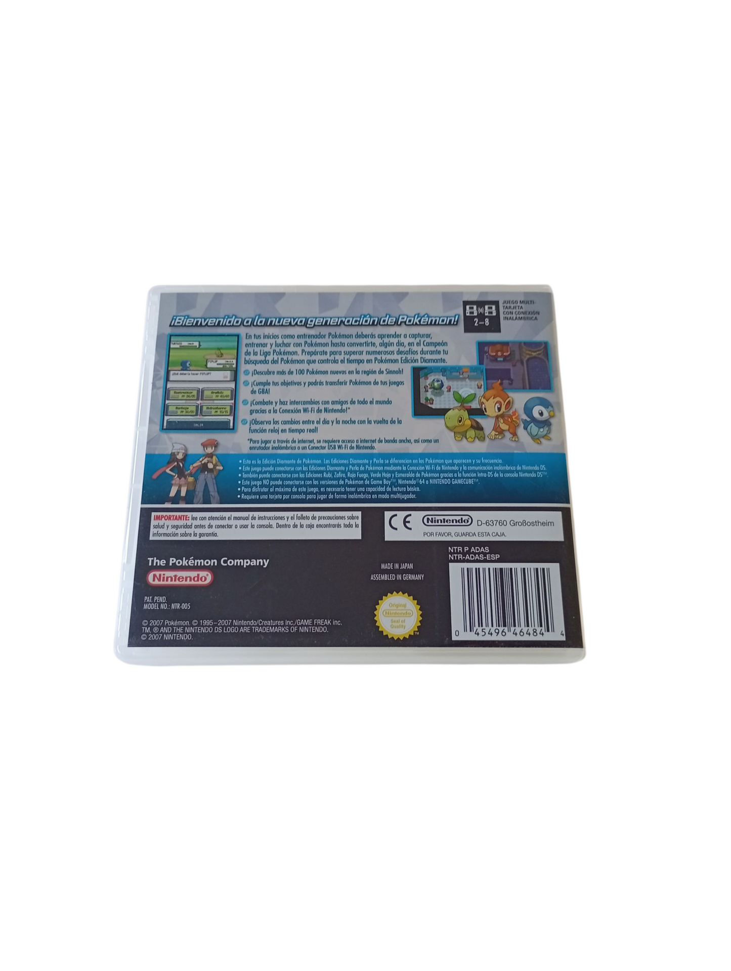 Pokémon edición diamante español