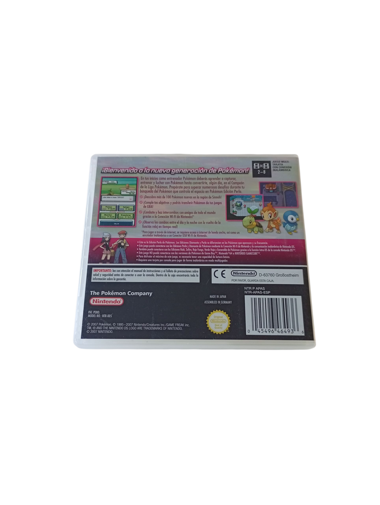 Pokémon edición perla español