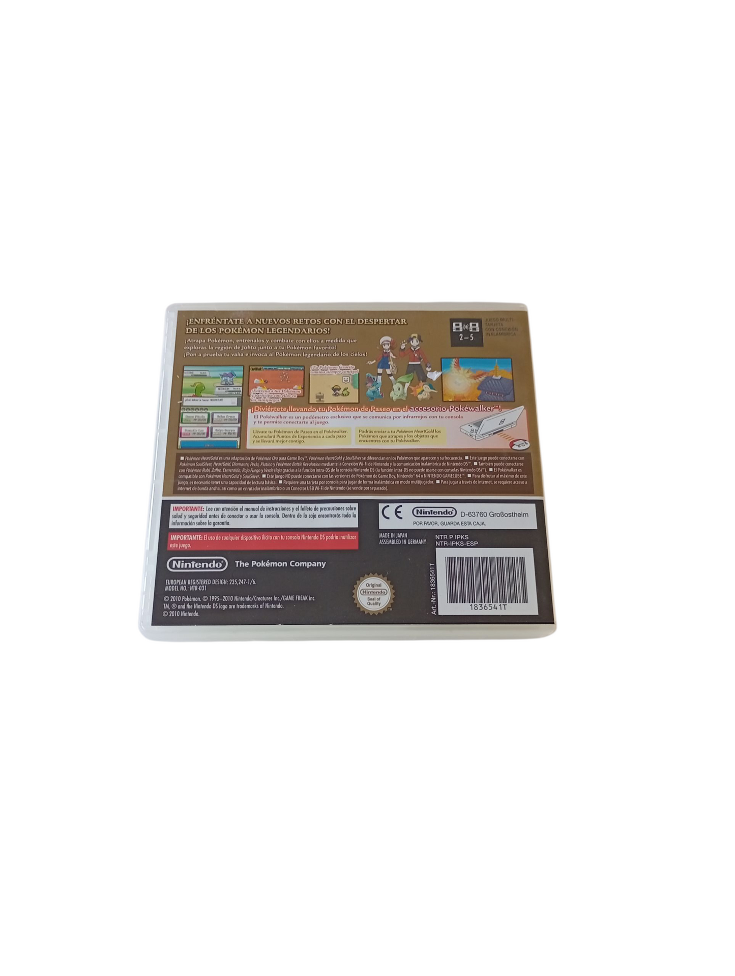 Pokémon edición oro heartgold español