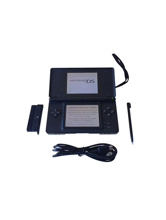 consola nintendo ds lite negra