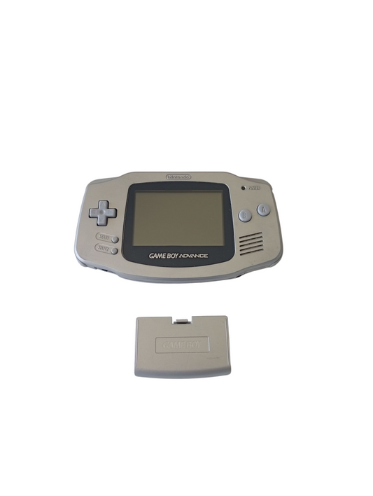 consola game boy advance plateada