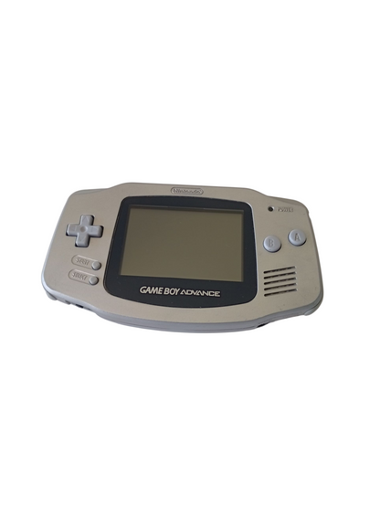consola game boy advance plateada