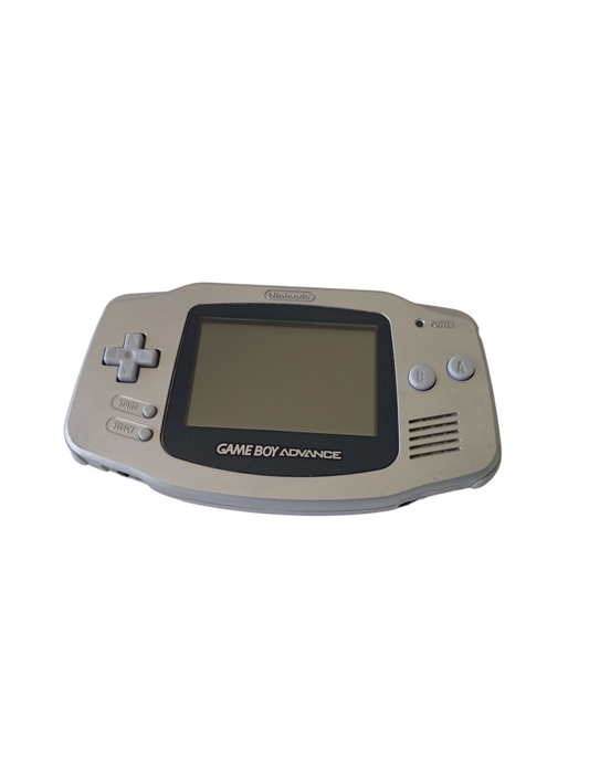 consola game boy advance plateada