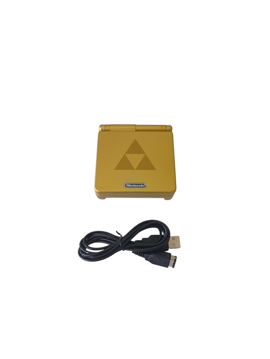 Game Boy Advance sp edición especial zelda retroiluminada pantalla ips 3.0 v4