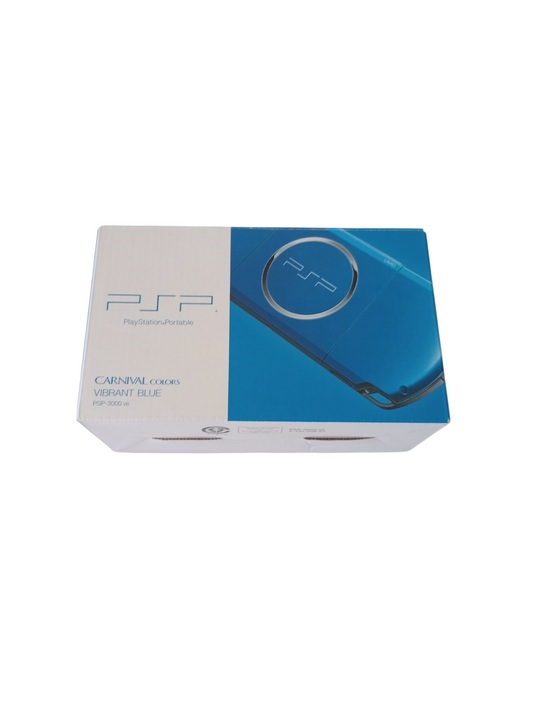 consola psp 3000 en caja vibrant blue