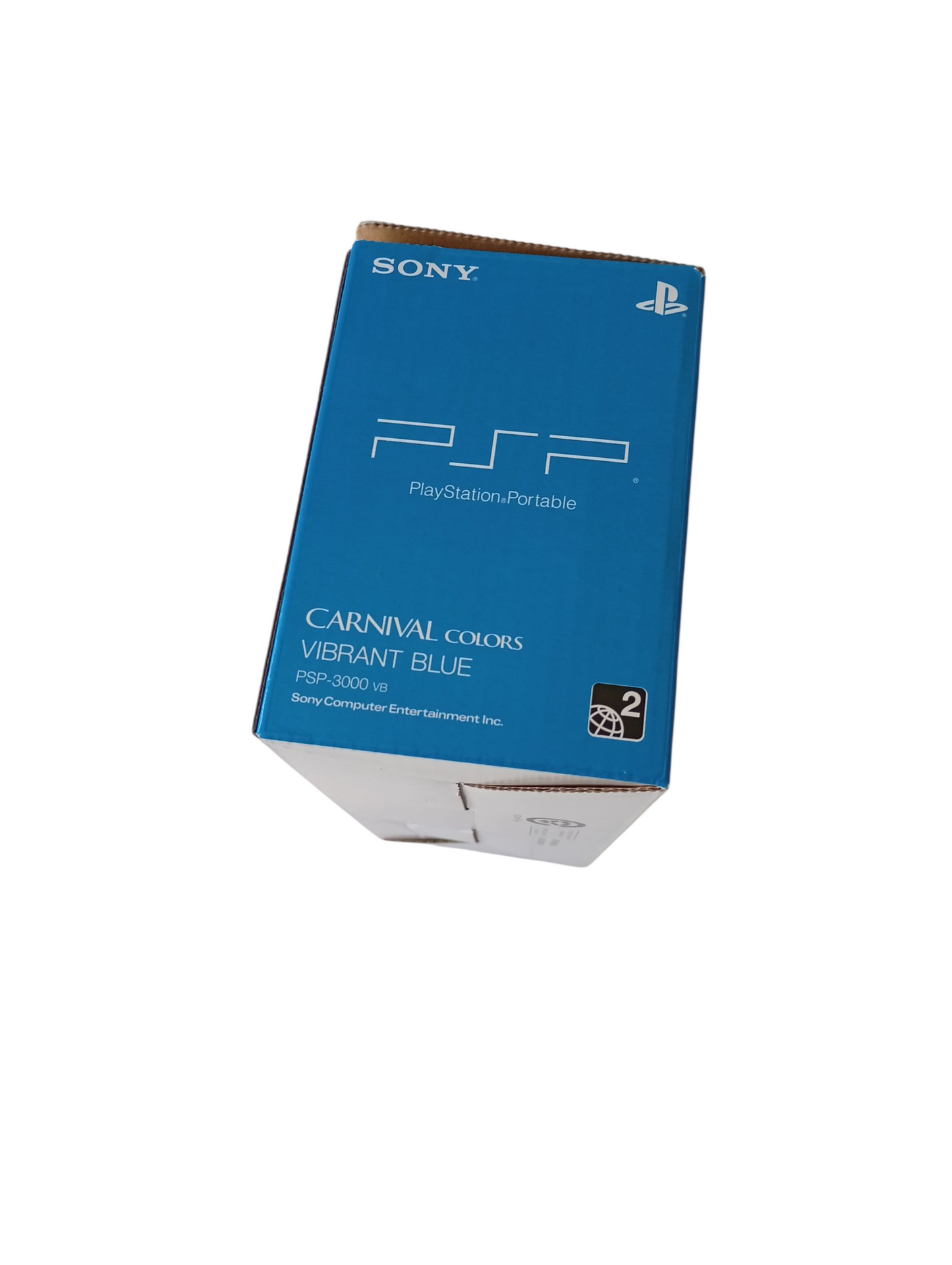 consola psp 3000 en caja vibrant blue