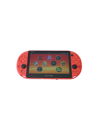 consola ps vita neon orange en caja