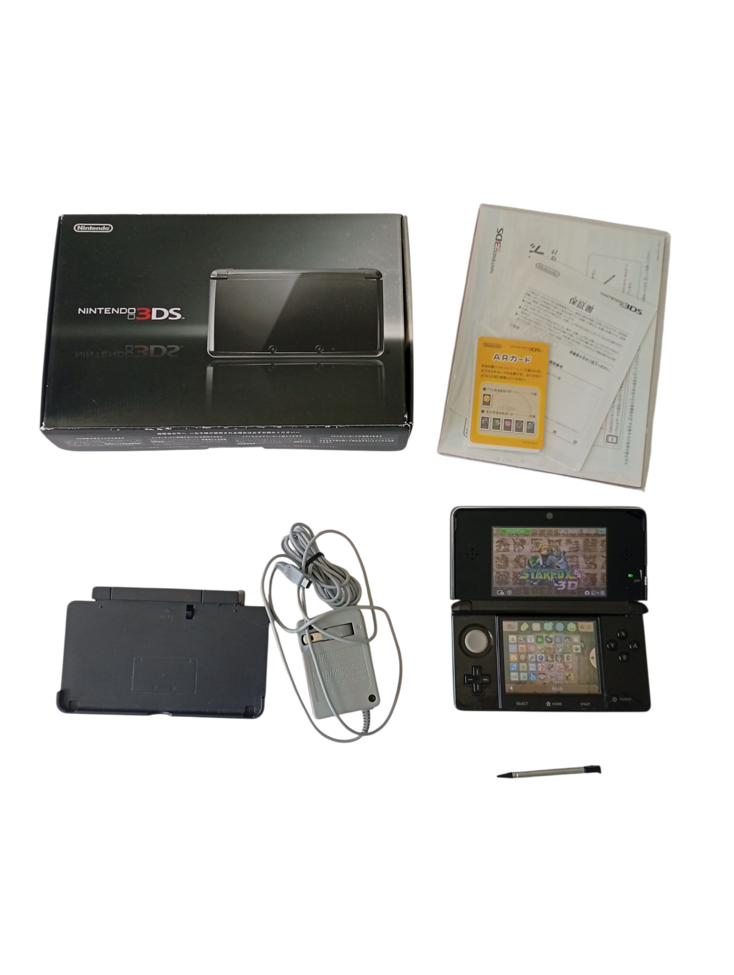 consola 3ds old cosmo black  en caja liberada micro sd 64 gb