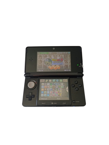 consola 3ds old cosmo black  en caja liberada micro sd 64 gb
