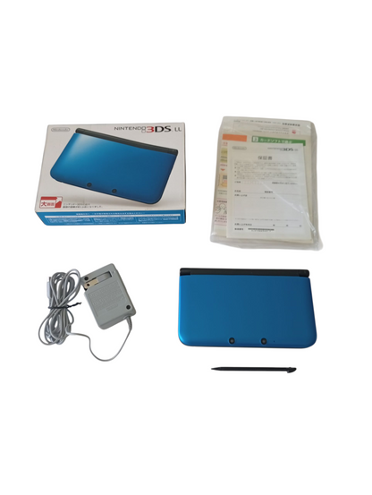 consola 3ds xl old blue black en caja liberada micro sd 64 gb