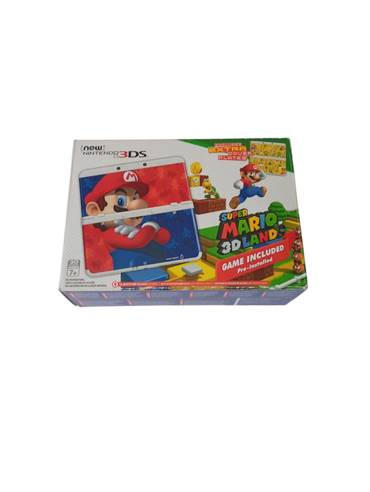 consola new 3ds edicion especial super mario 3dland americana en caja liberada micro sd 32 gb
