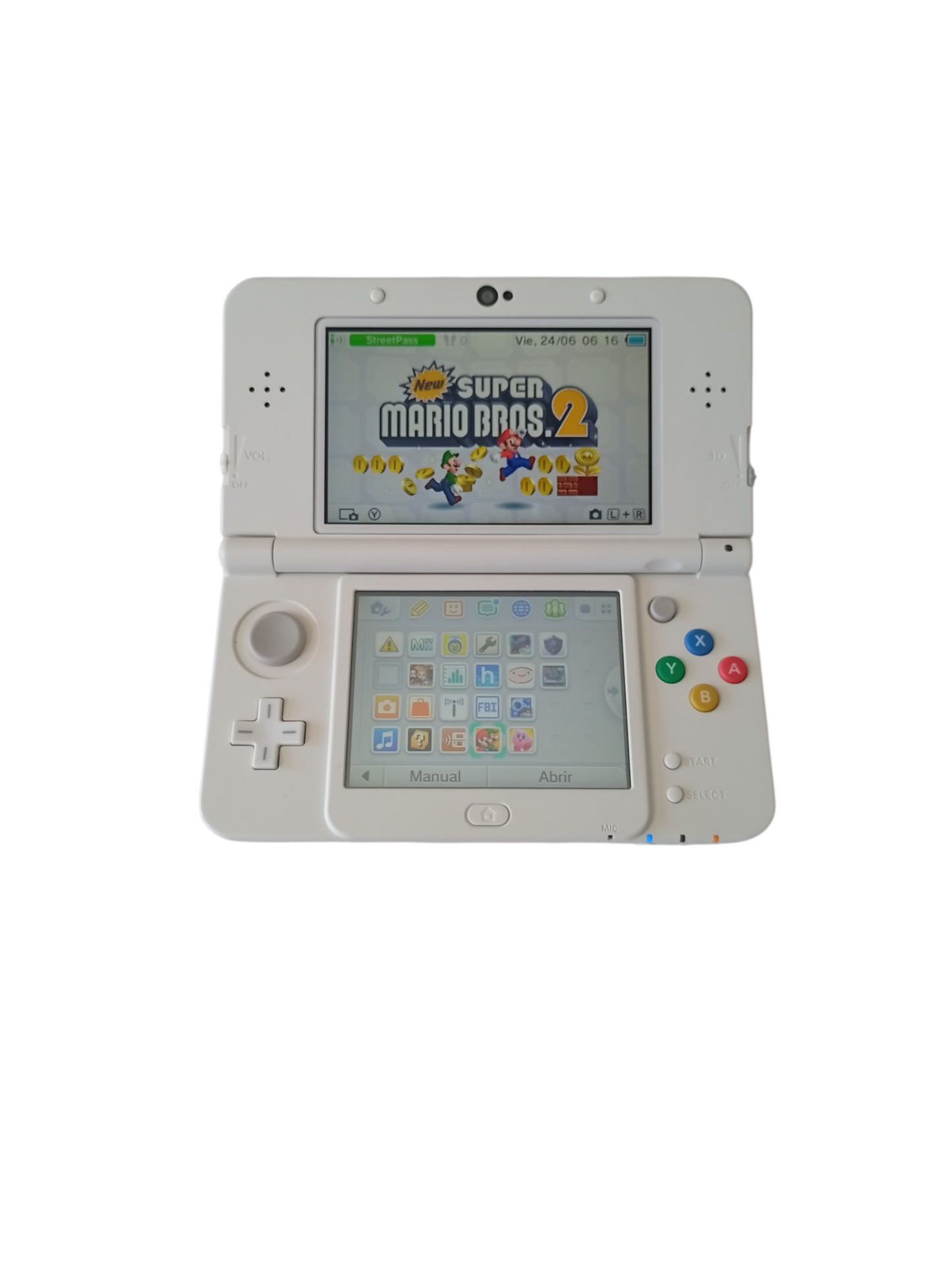 consola new 3ds edicion especial super mario 3dland americana en caja liberada micro sd 32 gb