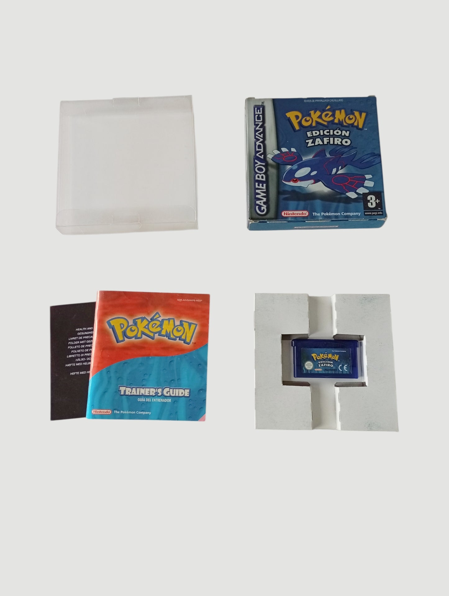 pokemon zafiro original español game boy advance en caja